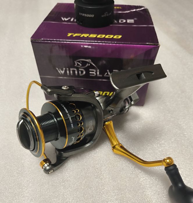 SET 4 Mulinete WIND BLADE TFR 5000 10 Rulmenti cu Baitrunner