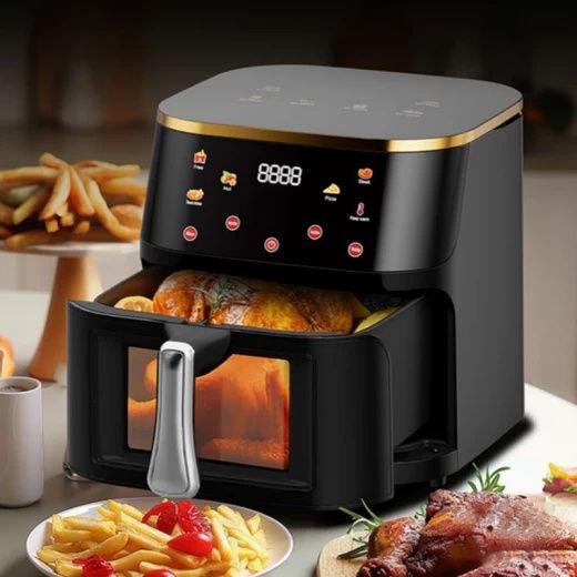 Friteuză cu Aer Cald Airfryer 10L, 2400W