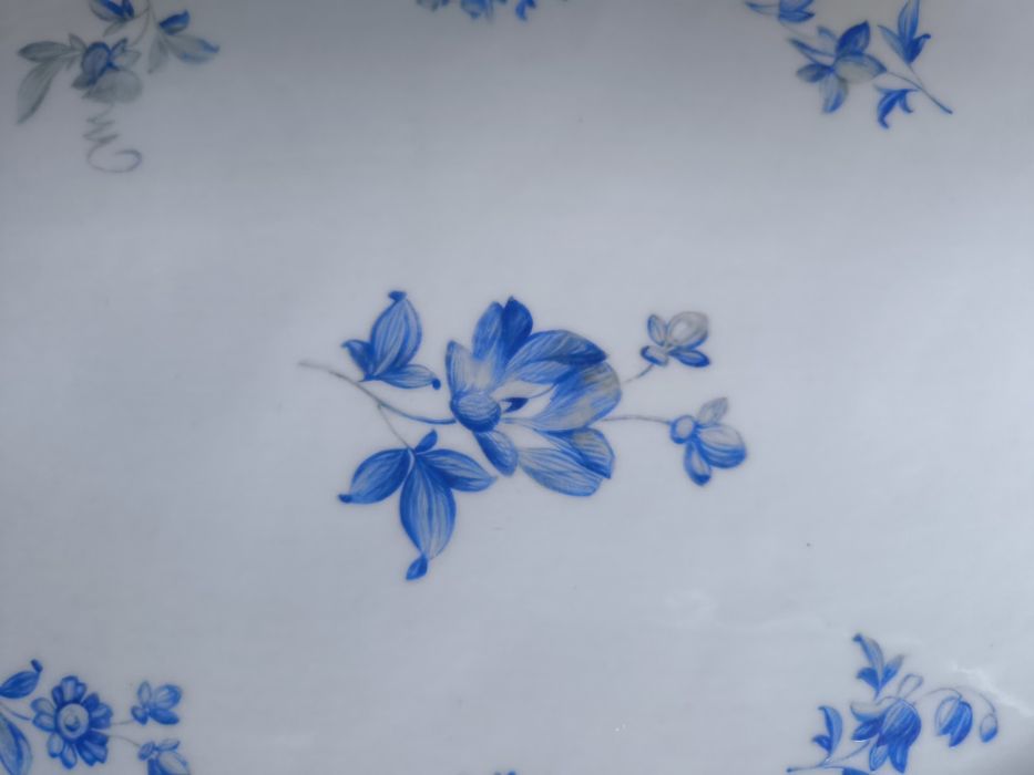 Овална чиния Meissen