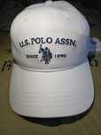Sapca US Polo alba si bleumarin