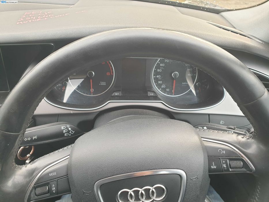 Volan Piele 4 Spite cu Comenzi Audi A4 B8 FL Facelift 2012 - 2015 [K1425]