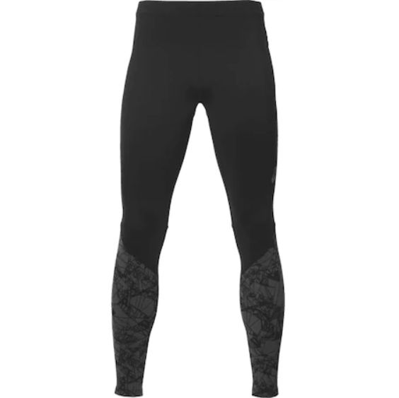 colanti Asics FuzeX Graphic, Negru/Gri, XXL -> NOU, SIGILAT, eticheta