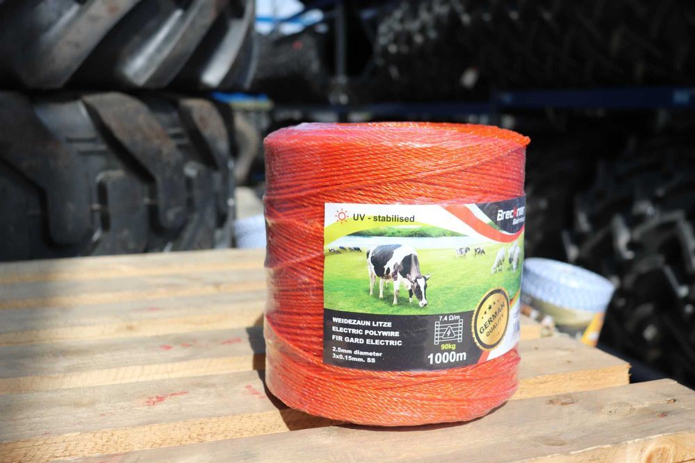 Rola fir 2,5mm 3x0.15mm. SS, rezistenta 7.4 Ohm/m, 1000m Gard Electric