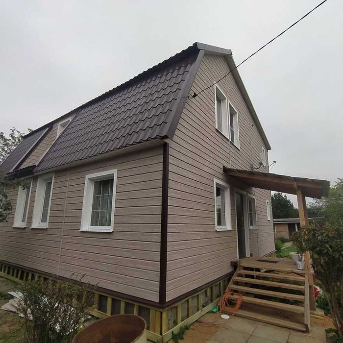 Виниловый сайдинг Docke Серия LUX под дерево