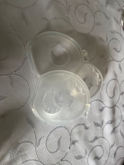 set cupe colectare lapte sân + apărătoare sân