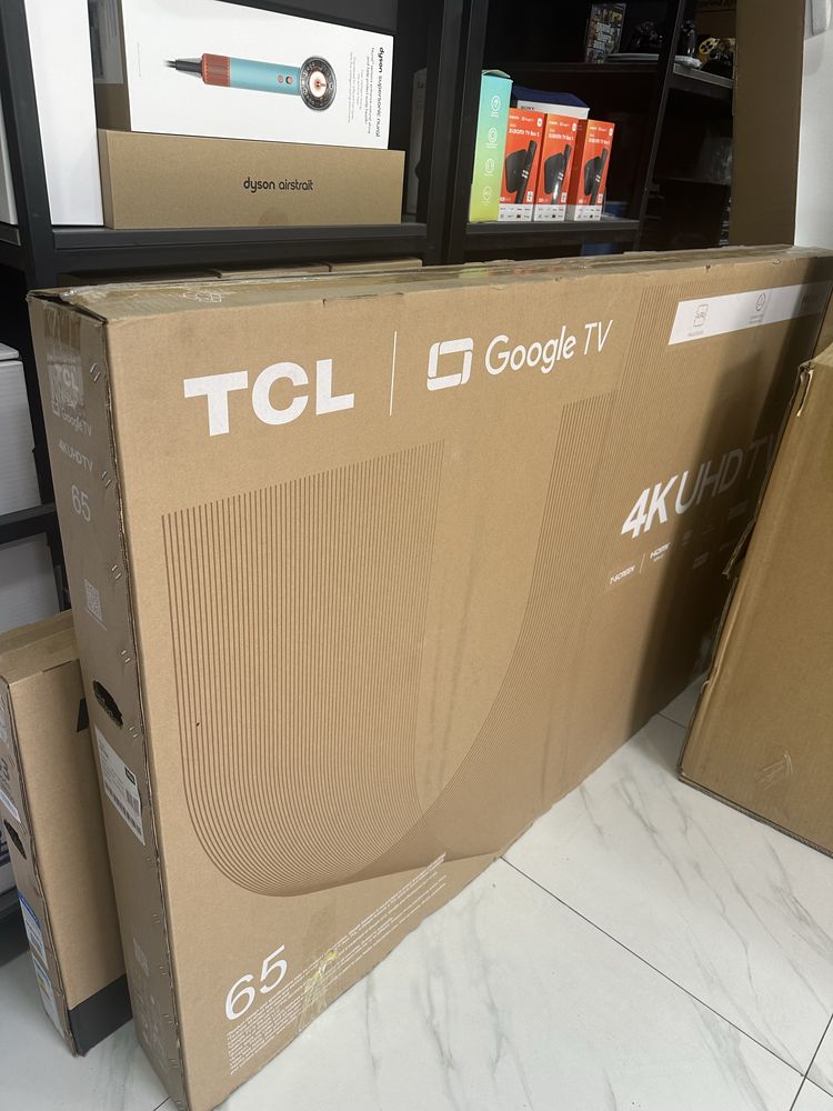 Телевизор Tcl 43 4K HDR Дастовка бесплотно Прошивка бонус