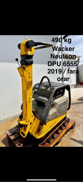 Talpa / placa compactoare Wacker Neuson DPU 6555 / 2019 / fara orar