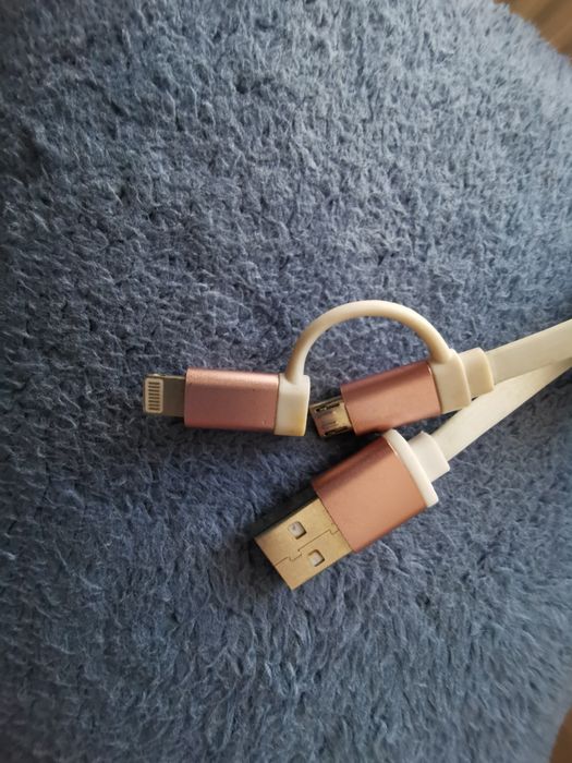 Cablu adaptor USB încărcare Iphone Samsung micro usb