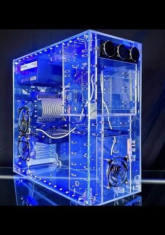 Прозрачный заводской корпус