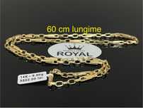Bijuteria Royal CB : Lant aur 14k 585 9,80 grame