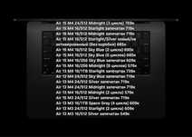 Apple MacBook Air, Pro M3/M4