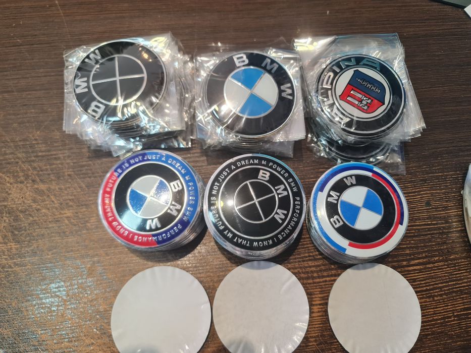 Емблеми стикери за капачки на джанти на Бмв