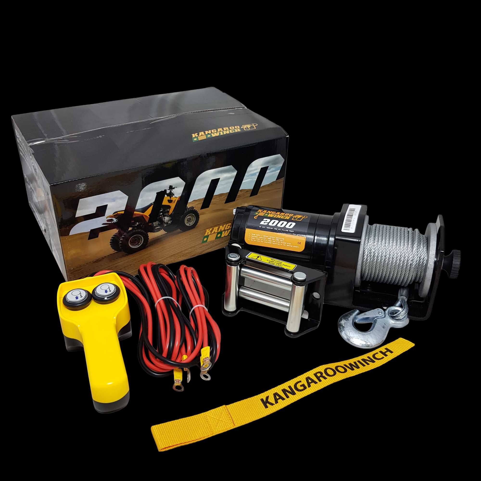 Лебедка KangarooWinch PW2000 (2000lb) 906 kg