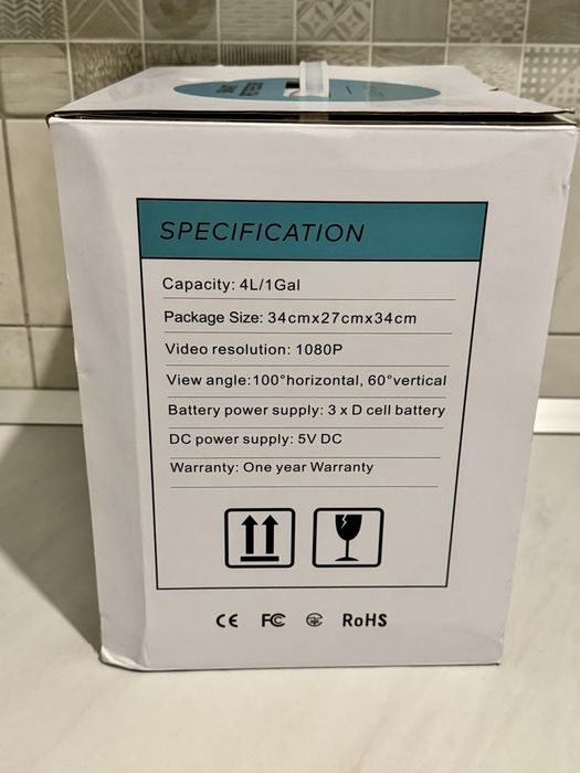 Hranitor automat SMART PET FEEDER cu cameră IR