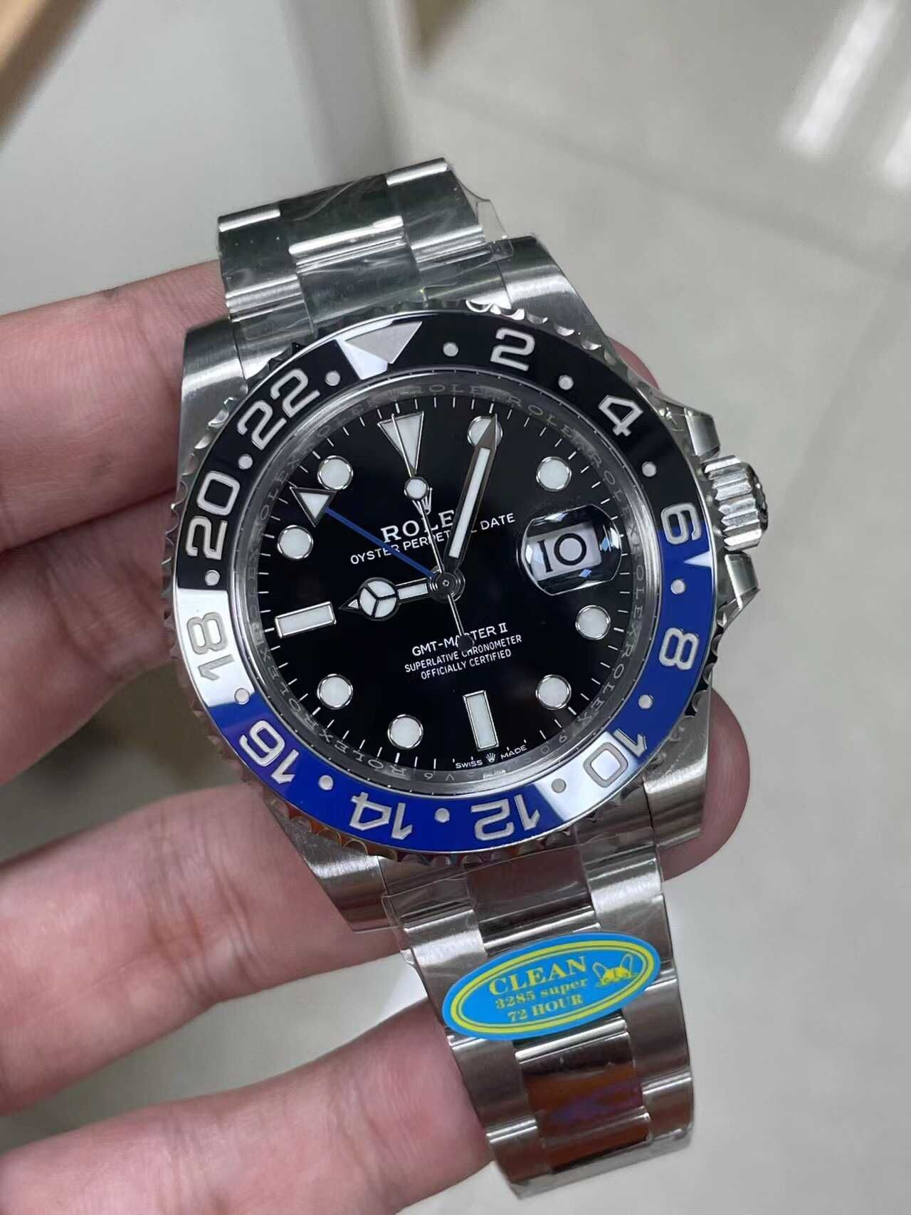 Rolex Gmt-Batman Oyster