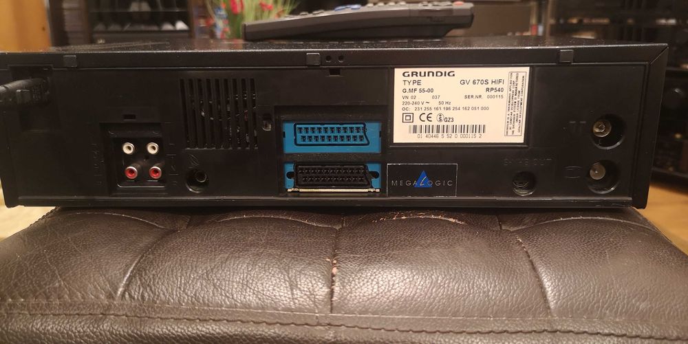 Videorecorder Grundig GV 670 HIFI, S-VHS, HI-FI Stereo