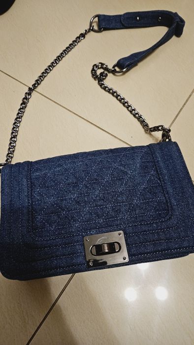 Чанта дънкова носена един път