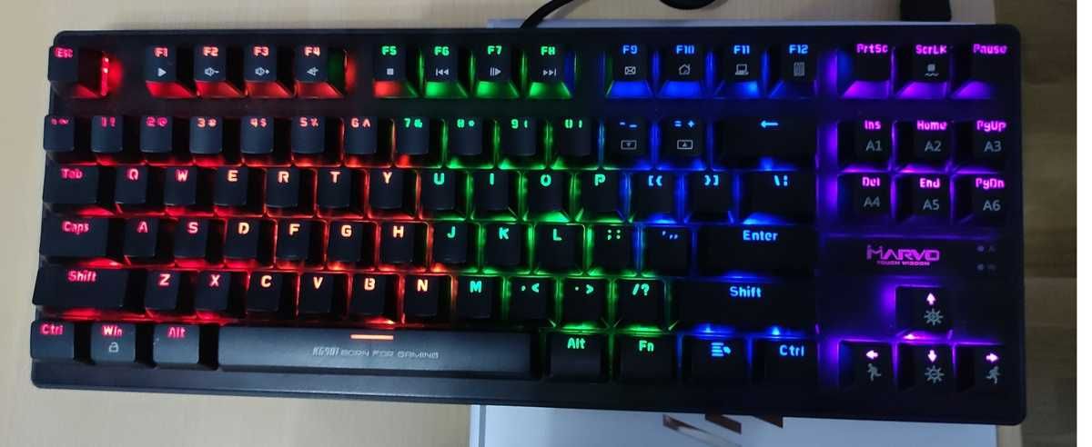 Tastatura mechanica gaming TKL Marvo KG901