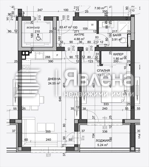 Продава се Двустаен апартамент в Варна, Възраждане 4 - 74 кв.м за 1350 €/кв.м - Снимка #4