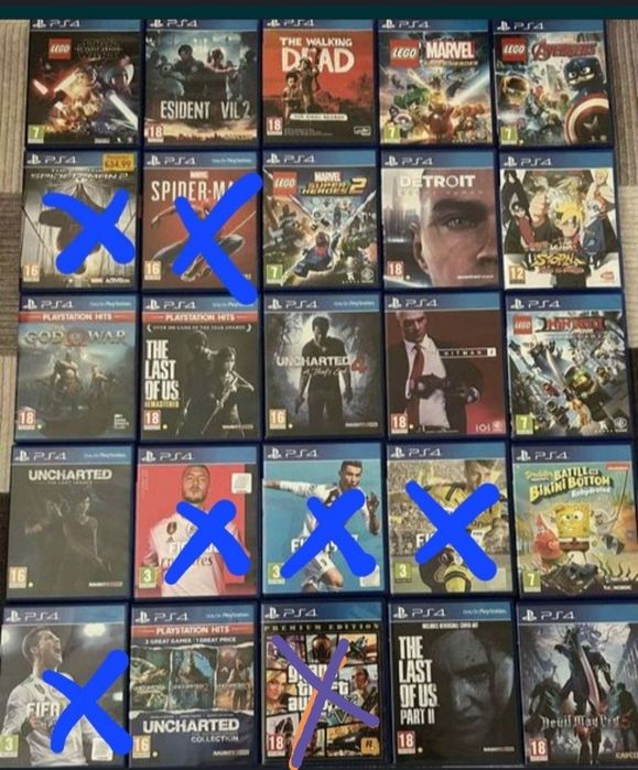 Игри за PS4 - използвани