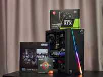 Игровой компьютер (Ryzen 5; RTX 3050 6 gb; 32RAM; m2 500 gb) SAWDS