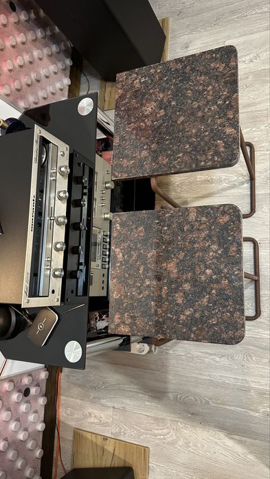 Suporti, standuri Boxe, Incinte acustice bookself, granit si otel