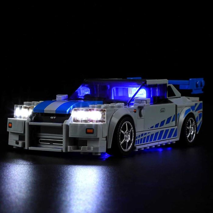 Kit lumini Lego 76917 Nissan Skyline GT-R Yeabricks LLK564