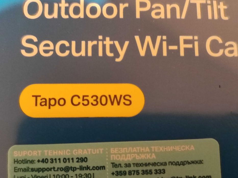 cameră supraveghere Tapo  C560WS C530WS 8/5mp 4K/3K nouă garanție
