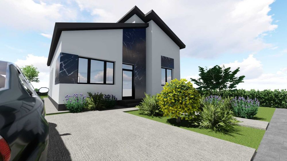 Casa individuala pe parter ,Sanpetru,Brasov 129.700e+Tva