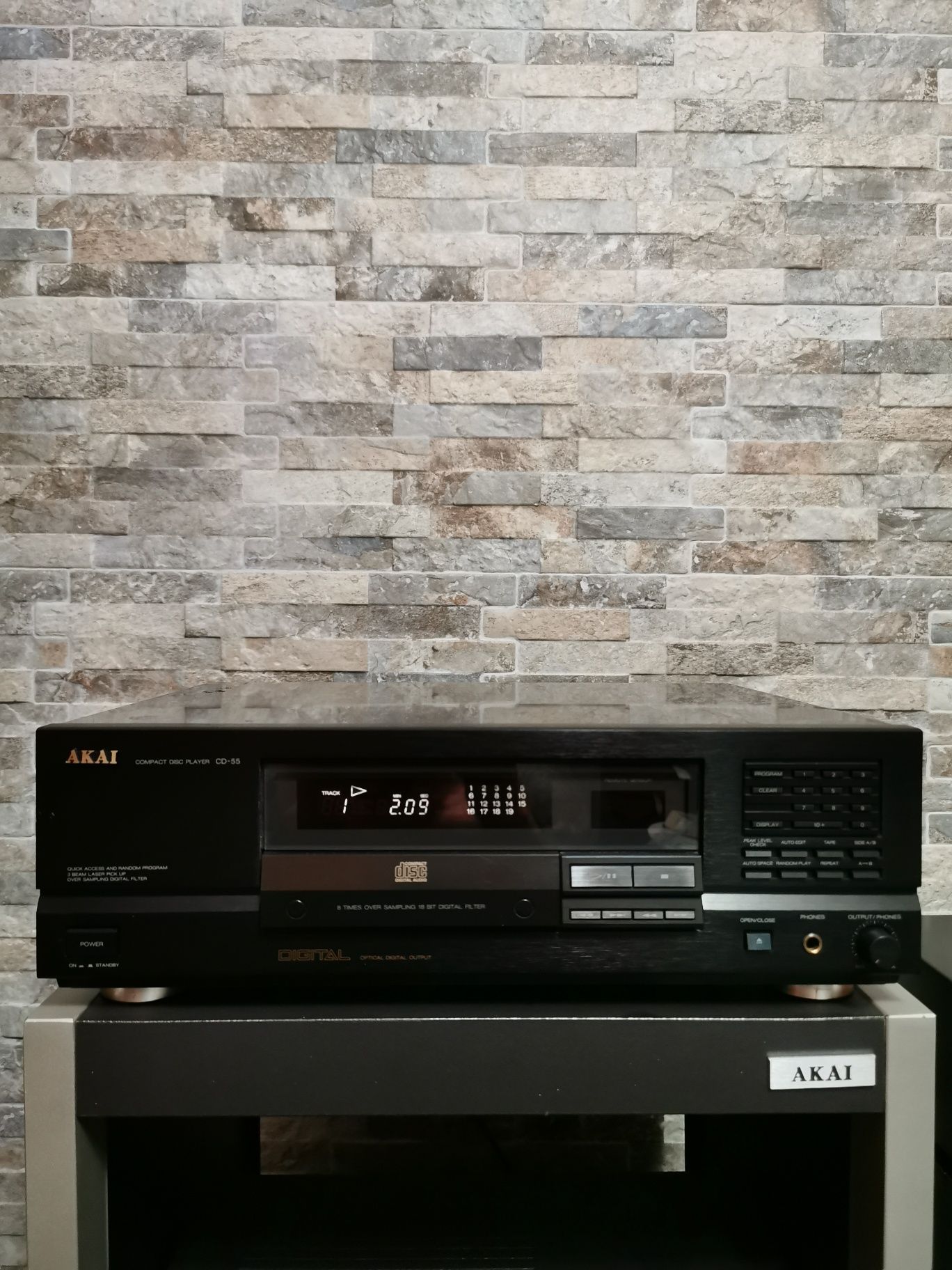 AKAI/Pick-up Ap 100c- CD-Player CD 55