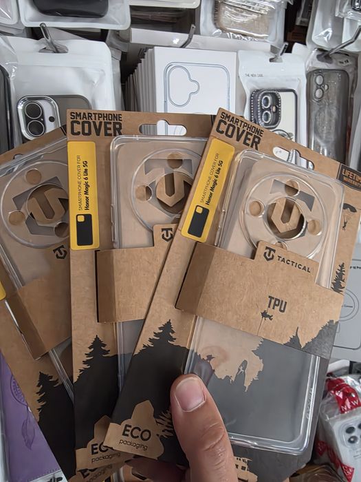 Honor Magic 6 Lite , Magic 7 Pro прозрачни гърбове Tactical