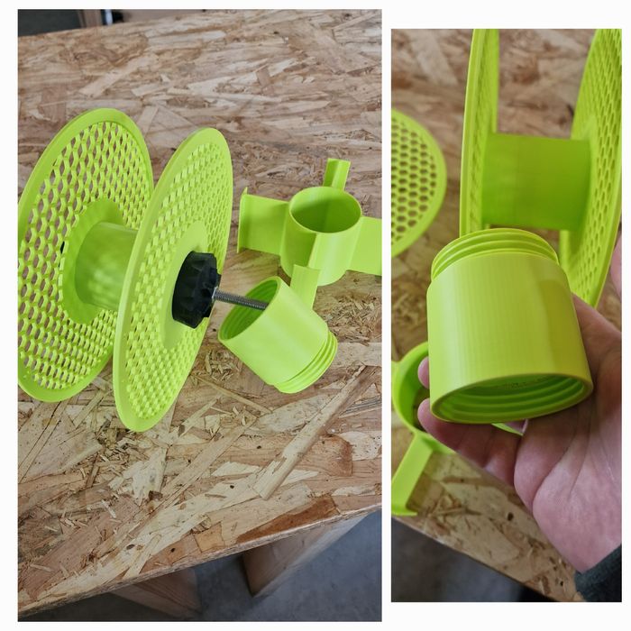 Tambur CUSTOM pt cablu + conductor electric