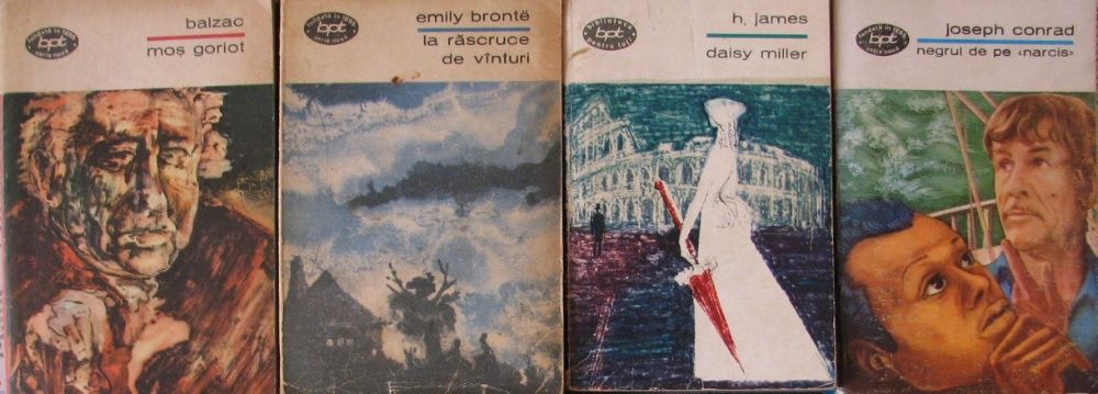 Mari autori 5: Balzac, Emily Bronte, Henry James. Joseph Conrad