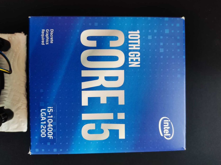 Процесор Intel i5 - 10400F, 2.9 GHZ, 12 MB cache, 1200 LGA, BOX