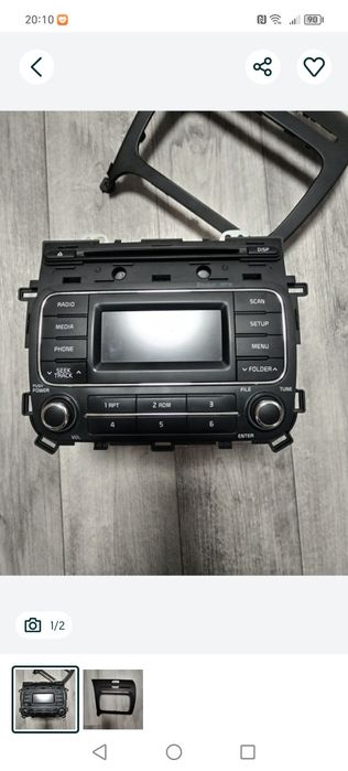 Стационарная магнитола на KIA Cerato - 3