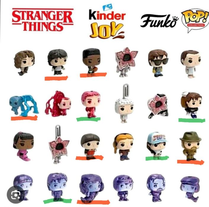 обмен фигурок kinder joy