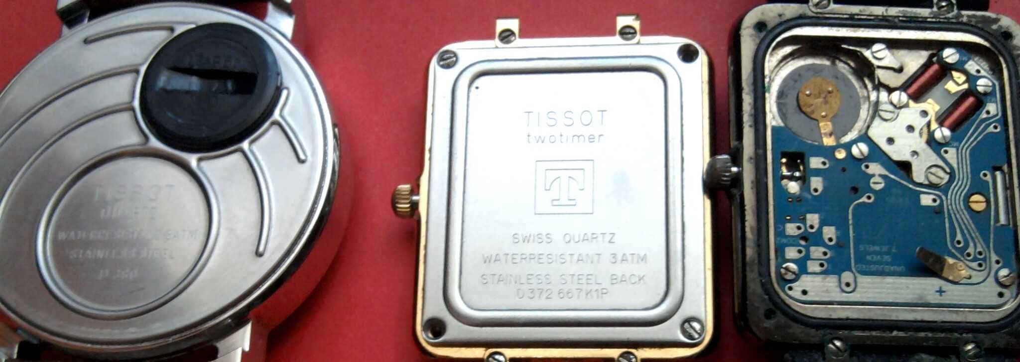 Trei ceasuri defecte Tissot analog-digital, preț pentru toate