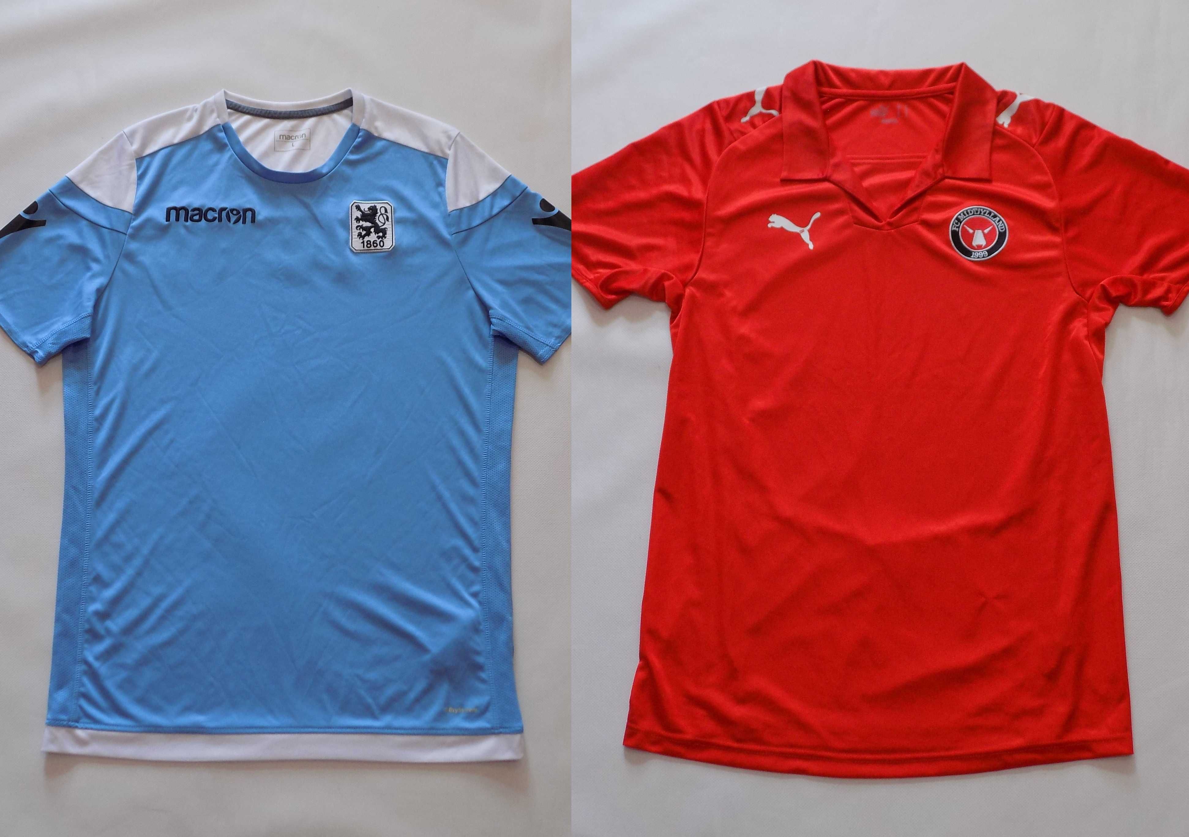футболна тениска TSV 1860 Munchen/fc midtjylland оригинална мъжка L/S