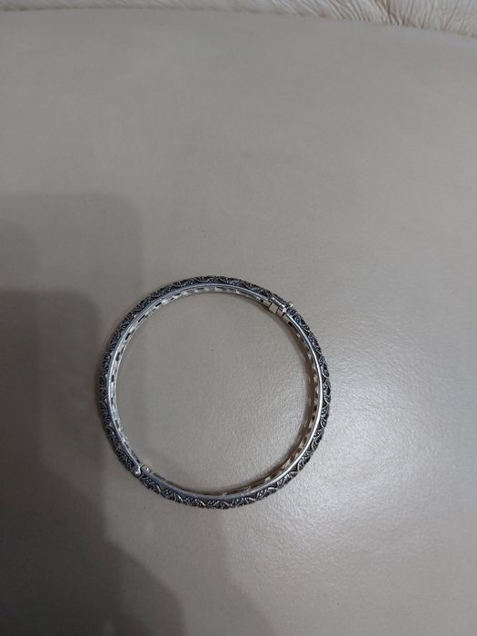 Vând brățară din argint 925 cu marcasite