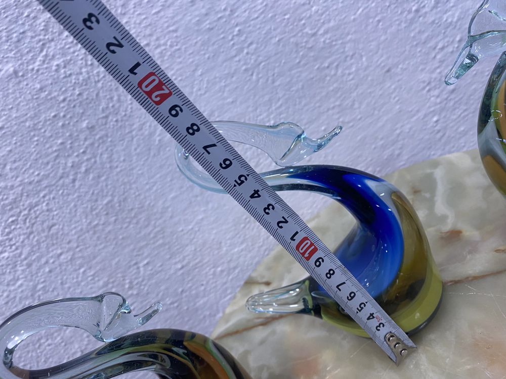 Стъклени фигури от мурано стъкло италия