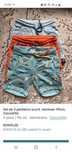Set 3 pantaloni scurti copii, cocodrillo