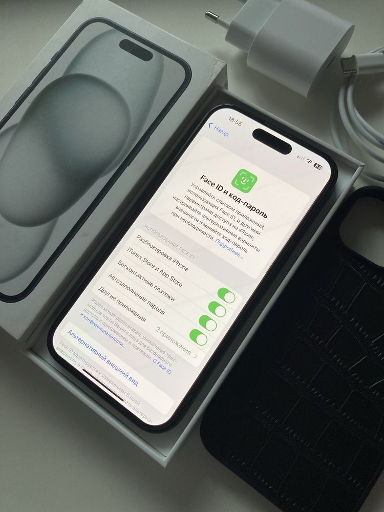 Iphone 15 128 gb акб 87