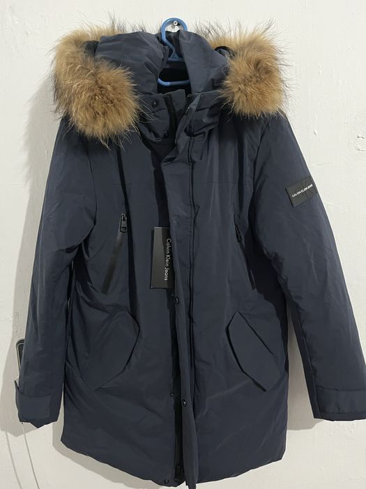 Куртка для подростков с натуральным воротником