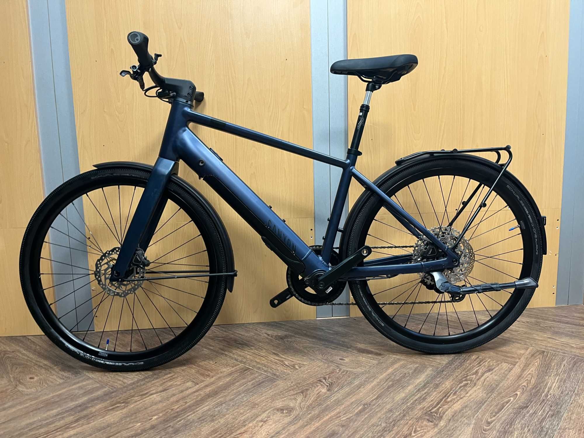 +Ел.велосипед Canyon Commuter:ON 7 mid-step/М size/650b