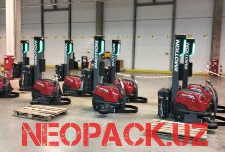 Паллетообмотчик/Паллеты в стрейч пленку/Обмотка/Робот MOTION (Италия)