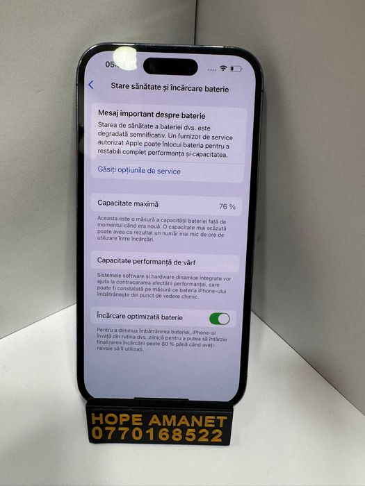 Hope Amanet P1/ iPhone 14 Pro, 128GB #35160