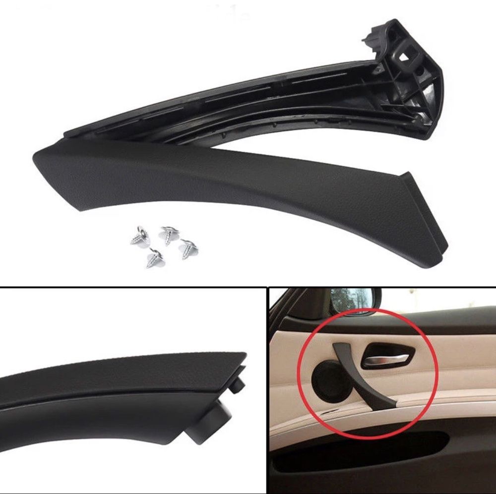 Maner usa pasager interior black negru Bmw e90 e91 e92 seria 3