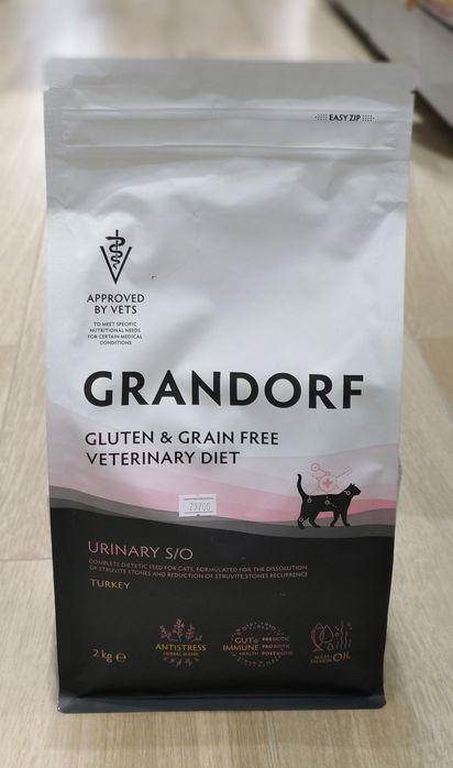 Грандорф Grandorf корм для кошек уринари urinary s/o 2кг