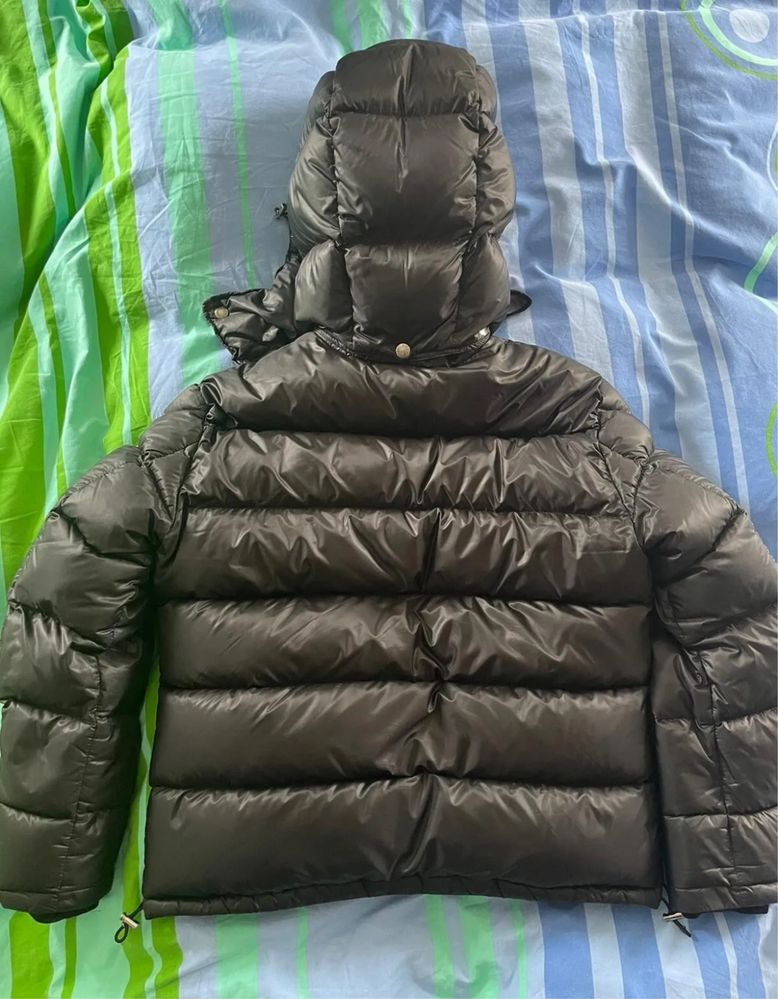 Geaca Moncler Pascal Giubbotto, neagra