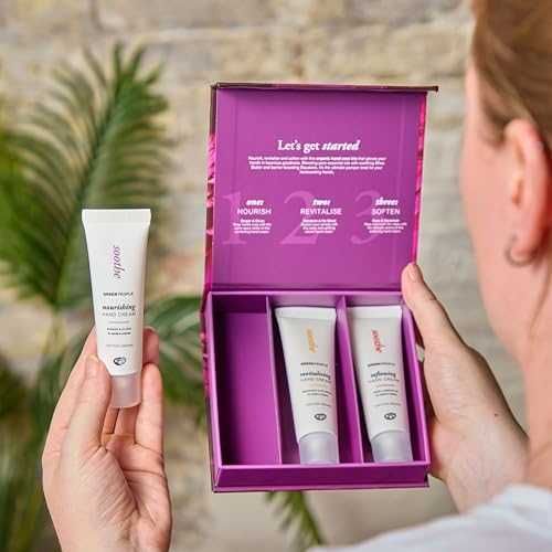 Нов Натурален сет кремове за ръце хидратация подхранване подарък жени